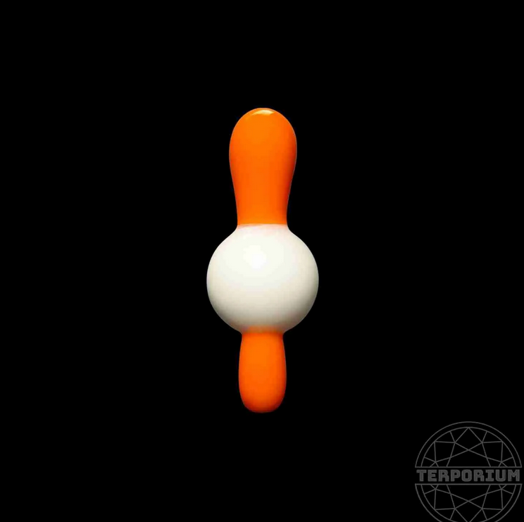 Star White and OJ Top Cap by ABMP Glass