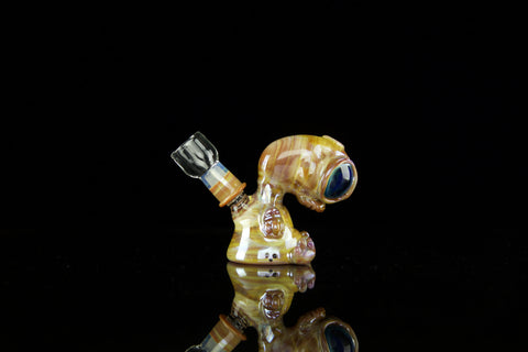 Swanny Glass Alien Caramel 2