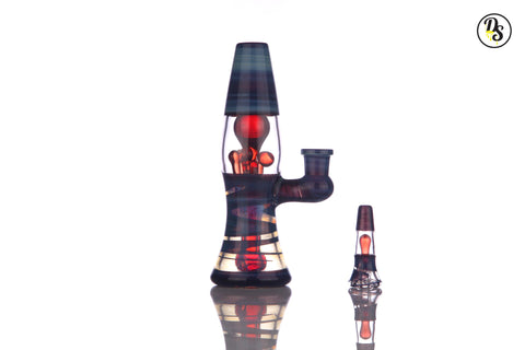 Bluegrass Glass Worked illuminati Wonderlamp