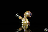 Swanny Glass Alien Caramel