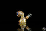 Swanny Glass Alien Caramel