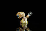 Swanny Glass Alien Caramel 2