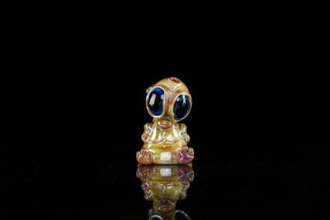 Swanny Glass Alien Caramel 3