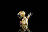 Swanny Glass Alien Caramel 3