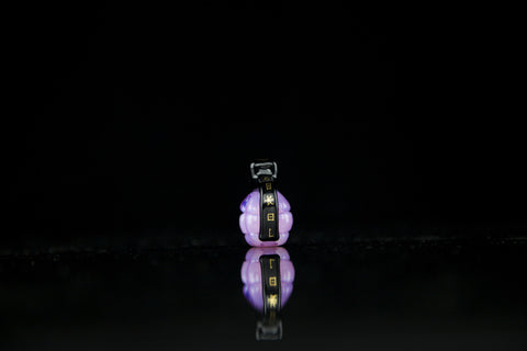 Aaron Sokol Lavender Grenade Pendant